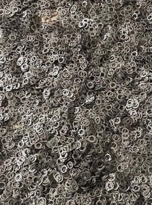 Anillos planos remachados de acero dulce electrochapado de 10 mm, hechos a mano, de alta calidad, estilo medieval, para cadena de armadura, bricolaje, moda, caballero, artesanía en metal. - Product Image 5