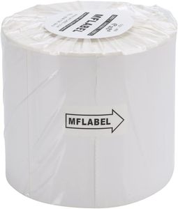 Etiquetas de Papel Rectangulares Autoadhesivas MFLABEL de 3 Pulgadas con Impresión a Color, Etiquetas Duraderas para Logística - Product Image 1