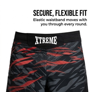 Shorts de MMA al por Mayor, Shorts de Muay Thai con Logotipo Personalizado, Proveedor de Shorts de Entrenamiento Elásticos en 4 Direcciones, Equipo Deportivo con Marca Personalizada - Product Image 3