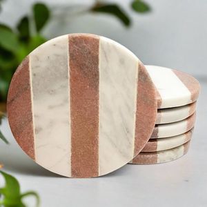 Famous style Design Marble Coaster Stone Coaster Wood Marble Coaster Stone and Coaster Tea Place Mats At very reasonable Price - Product Image 4