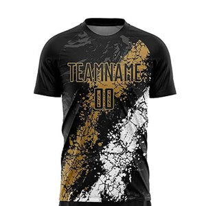 Vêtements de sport pour hommes en gros, uniforme de football par sublimation, ensemble personnalisé avec logo d'équipe imprimé, tissu respirant - Product Image 3