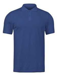 เสื้อโปโลผู้ชายผ้าฝ้ายแขนสั้นทรงปกติ คุณภาพดี รับผลิตตามแบบ OEM พร้อมสกรีนโลโก้และปรับขนาดได้ - Product Image 2