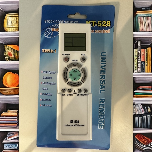 Universal KT-528 Remote Control  Air Conditioners ABS Material 1028-in-1 Fernbedeinung Fixed Code