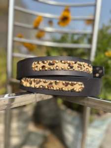 Cinturón de Cuero Premium Vintage Hecho a Mano con Textura de Pelo de Vaca y Hebilla de Acero - Product Image 2