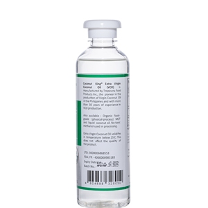 Aceite de Coco Virgen Orgánico Coconut King 250 ML - Product Image 3