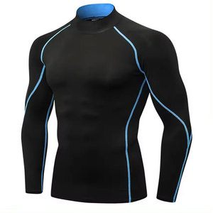 Men's Sleeveless <b>Black</b> Printed Breathable Eco-Friendly Quick Dry <b>Compression</b> Rash Guard <b>Shirt</b> Polyester/Nylon Top for Adults - Product Image 4