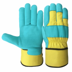 Gants de travail canadiens personnalisables avec logo, haute performance, en cuir de chèvre souple et résistant, gants de sécurité industriels antidérapants - Product Image 3