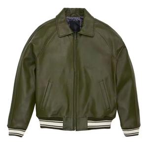 Veste en cuir tendance pour homme, style streetwear, blazer décontracté pour homme, veste de mode - Product Image 1