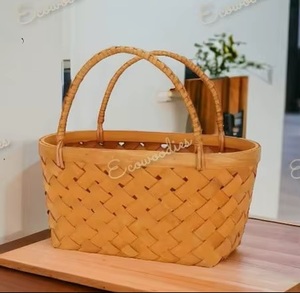 Woman Tote Bag Rattan Woven Straw Water Hyacinth Seagrass Wicker Lady Handbags Summer New Beach Bag Luxury Designer Shoulder Bag - Product Image 2