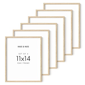 Natural <b>Oak</b> Wood 8x10 Photo <b>Frame</b> Wholesale | Modern Minimalist Picture <b>Frame</b> - Product Image 2