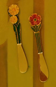 Wholesale Metal Floral Design Handle <b>Butter</b> <b>Knife</b> For Home Kitchen Use - Product Image 3