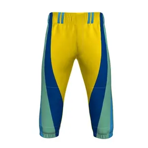 Pantalones de béisbol y softbol de nuevo diseño Servicio OEM 100% Impresión sublimada de poliéster Calidad superior 2017