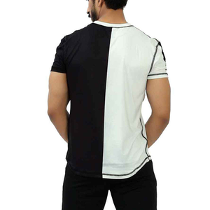 Camiseta Personalizada con Logotipo para Hombre, Informal, de Algodón, Manga Corta, Estilo Urbano, Corte Holgado, Moda de Verano, Proveedor al por Mayor, Fabricante OEM - Product Image 2