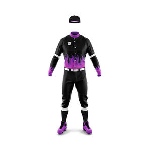 Uniformes de baseball de haute qualité, faible MOQ, OEM disponible, prix bas, meilleurs choix, qualité professionnelle, tendances actuelles - Product Image 3