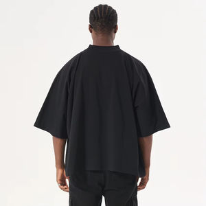 Camiseta de Alta Calidad 100% Algodón, Corte Holgado, Estilo Urbano para Hombre, con Logotipo Personalizado - Product Image 4