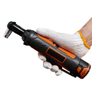 Clé à cliquet électrique sans fil 12V 3/8 po, ensemble de 2 batteries 2,0 Ah, puissance de 33 Ft-lbs, charge rapide en 45 min, autonomie intégrée de 45 min - Product Image 4