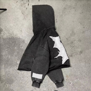 Ensemble de survêtements pour hommes prêts à porter, design personnalisé, ensemble sweat à capuche, survêtement patchwork, sweats imprimés, ensemble deux pièces pour hommes - Product Image 3