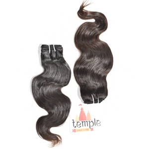 Manufactured Deep Wave Bundle 100% Indian Remy 100g No Chemical Processed Cuticle Aligned Braiding <b>Cheap</b> Unprocessed Human Hair - Product Image 4