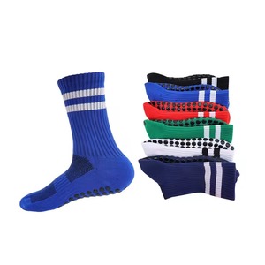 Custom Logo Athletic Sports Football <b>Socks</b> Custom Grip Soccer Grip <b>Socks</b> Performance <b>Men</b> Women Non-slip <b>Socks</b> Multicolor - Product Image 3