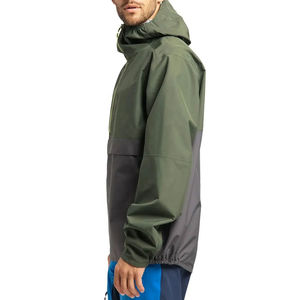 Two Tone Color Quarter Zipper Closure Softshell <b>Jackets</b> Custom Made Relaxed Fitted Long Sleeve <b>Soft</b> <b>Shell</b> Outerwear <b>Jacket</b> Men - Product Image 6