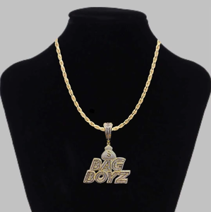 Pendentif Hip Hop en Diamant de Laboratoire Premium Plaqué Rhodium, Argent Sterling 925, Bijou Élégant et Sertie de Pierres pour Mariage, Fête Décontractée, Cadeau - Product Image 4