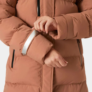 Parka en coton pour femme, veste en polaire, manteau d'hiver épais avec col en fourrure amovible, veste chaude pour femme, marque personnalisée - Product Image 3