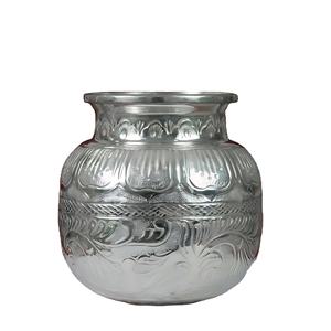Olla Tradicional de Aluminio para Pooja, para Ceremonias Religiosas, Adoración en Templos, Decoración Espiritual del Hogar y Uso Ritual - Product Image 4