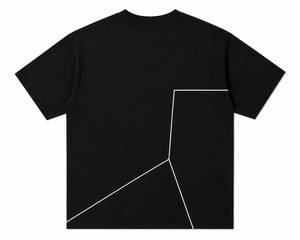 เสื้อยืดสตรีทแวร์พรีเมียมสำหรับผู้ชาย ผ้าคอตตอนหนานุ่ม ทรงปกติ สวมใส่สบาย ระบายอากาศได้ดี แฟชั่นทันสมัย ขายส่ง น้ำหนัก 220 กรัม สีพื้น - Product Image 6
