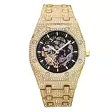 Montre en diamant Moissanite pour homme, élégante, de qualité supérieure, pour les occasions spéciales, look tendance, Imperial Mirage Moissanite Diamond - Product Image 2