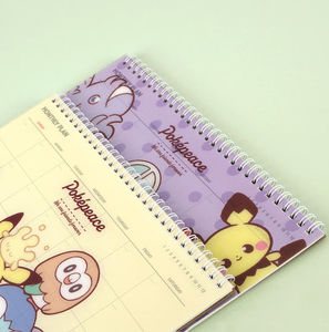 Planificador Pokemoned, Juego de 4 Piezas, Personajes Lindos Kawaii, Material Escolar para Niños, Pikachu Aleatorio, Sellado Coreano, Venta al por Mayor - Product Image 3