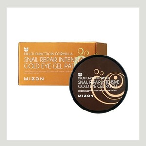 แผ่นมาส์กใต้ตา Mizon Snail Repair Intensive Gold EyegelPatch ผลิตภัณฑ์บำรุงผิวหน้าจากเกาหลี น้ำหนัก 86 กรัม - Product Image 1