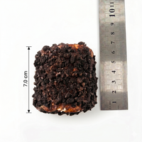 Barra de Malvavisco Choco Crunch, Snack Coreano Premium de 36g, Dulces con Chispas de Galleta Cubiertas de Chocolate