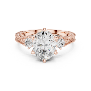 Crafty Jewels 10K Gold Elegant Fashion <b>Ring</b> for Women <b>Crystal</b>-Inlaid Diamond Jewelry for Special Occasions - Product Image 1