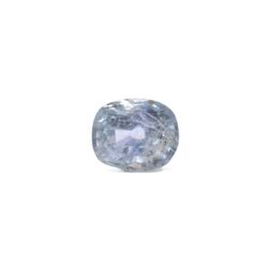 Loose 6 Carat Sky Blue Sapphire Gemstone Excellent Diamond Cut 11mm X 20mm Heat Treated for Fine Jewelry - Product Image 1