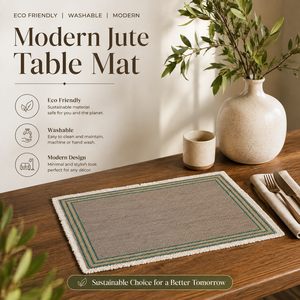 Napperons de table en coton de qualité hôtelière (lot de 6) – Napperons de table résistants à la chaleur, lavables et robustes pour la maison et la restauration - Product Image 5