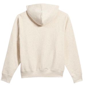 Sweat-shirt à capuche en molleton coupe décontractée, couleur naturelle mouchetée, en mélange de coton doux, pull à capuche décontracté, chaud, unisexe, streetwear - Product Image 2