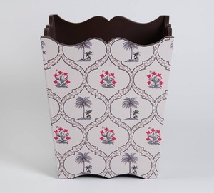 Trending Design wooden organizer <b>storage</b> Hand Painted Premium Decorative Indoor Bathroom Livingroom Home Accent Elegant usage - Product Image 3
