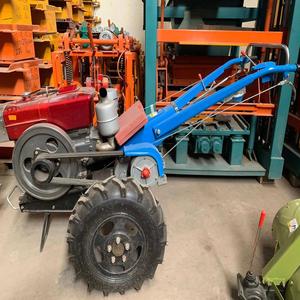 Tractor Agrícola de Dos Ruedas con Motor Diésel, Mini Tractor Cortacésped 2WD de 20 HP con Transmisión por Engranajes, Equipo Agrícola - Product Image 1