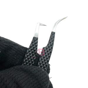 Pince à cils de qualité professionnelle, haute précision, robuste, meilleure adhérence et contrôle pour la pose et l'ajustement des extensions de cils - Product Image 5