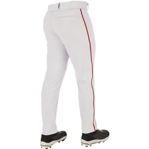 Pantalons de baseball pour hommes de haute qualité en gros, personnalisables avec logo, sublimation, 100 % polyester, anti-humidité, protection UV, les meilleurs - Product Image 4