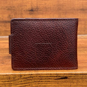 New Drop Shipping Designer <b>Men's</b> Short <b>Wallet</b> RFID Full Grain Genuine <b>Leather</b> Slim Bifold <b>Wallets</b> for <b>Men</b> <b>Cards</b> Holders <b>Wallets</b> - Product Image 5
