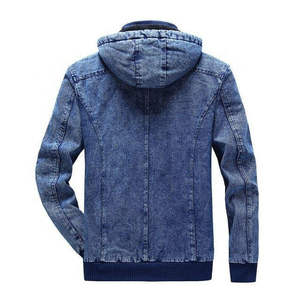 <b>Men's</b> Stylish <b>Denim</b> Jeans <b>Jacket</b>/ Vintage Style <b>Jacket</b> Male <b>Men</b> Regular Clothing Length <b>Denim</b> Fabric Casual for Autumn - Product Image 4