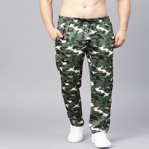 Mens Unisex Winter Solid Jogger Trouser Breathable Elastic Waist Loose Fit Cotton Fleece Gym Sports Pants Plus Sizes - Product Image 4