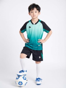 Ensemble de maillots de football pour enfants WOLVES JP, col rond, séchage rapide, couleurs personnalisées, impression par transfert thermique, uniforme d'équipe pour jeunes garçons et filles - Product Image 4