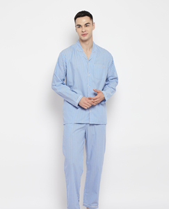 Terry Thermal <b>Pajama</b> <b>Set</b> Two Piece Breathable Sleepwear Plus Size Cozy Homewear Custom Logo Nightwear - Product Image 1
