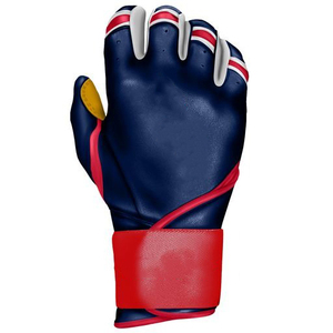 Gants de frappe de baseball en cuir respirant, forte adhérence, pour entraînement jeunes et adultes, vente en gros, LBBG-0027 - Product Image 4