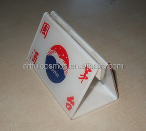 2024 nouvelles meilleures ventes modernes acrylique petit Triangle porte-menu Triangle conception pour les barres - Product Image 3