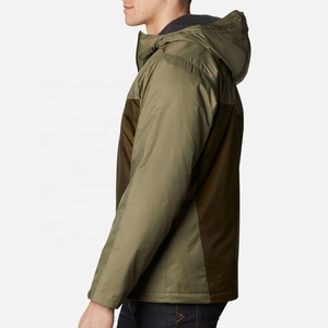 Chaqueta cortavientos con capucha de estilo callejero para hombre, equipo de correr impermeable para entrenamiento de primavera con diseño de letras - Product Image 3