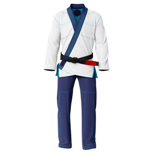Uniforme Ligero de Artes Marciales, Uniforme de Jiu Jitsu Brasileño de Fácil Ajuste, Tela Suave, Kimono de BJJ para Entrenamiento - Product Image 1