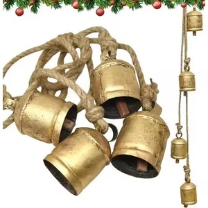 Handmade Rustic Christmas <b>Bell</b> Decoration for <b>Winter</b> Home Styling - Product Image 4